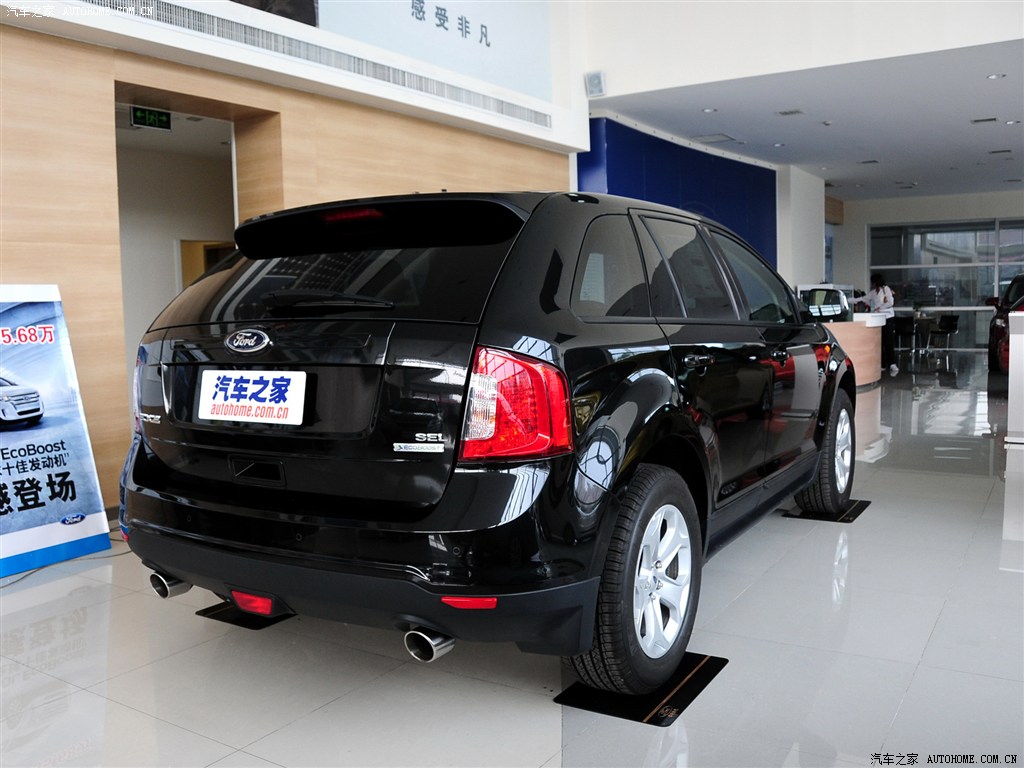 汽车图片 福特 锐界 2012款 2.0t 精锐天窗版 猫眼石黑 车身外观